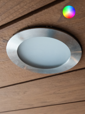 RGB W LED Indbygningspot - basissæt